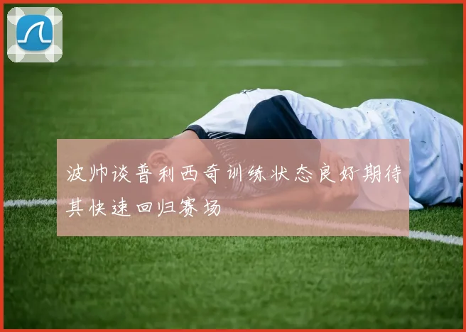 波帅谈普利西奇训练状态良好期待其快速回归赛场
